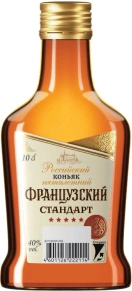 Коньяк Французский Стандарт, 5 stars, 5 лет, 0.1 л