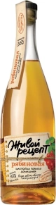 Ликер Рябиновая, Живой Рецепт, 0.5 л