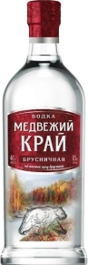 Водка Брусничная, Медвежий Край, 0.5 л