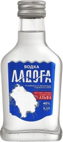 Водка Альфа, Ладога, 0.1 л