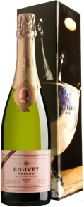 Игристое вино Tresor Rose Brut, Bouvet Ladubay, AOC, 0.75 л (п/у)