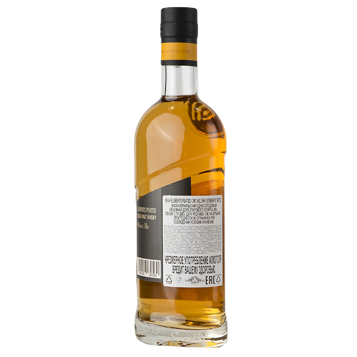 Виски Elements Peated gift box, M&H Distillery