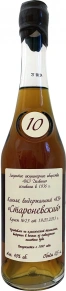 Коньяк Сургучная линия, Староневский, KV, 10 лет, 0.5 л