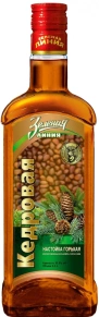 Ликер Кедровая, Зеленая Линия, 0.5 л
