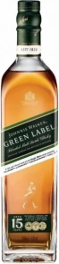 Виски Green Label, Johnnie Walker, 15 лет, 0.7 л