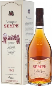 Арманьяк Fine, Sempe, VS, 3 года, 0.7 л (п/у)