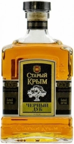 Коньяк Черный Дуб, Старый Крым, 4 zvezdy, 4 года, 0.25 л