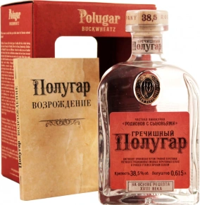 Водка Buckwheat, Polugar, 0.615 л (п/у)