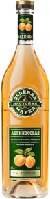 Ликер Абрикосовая, Зеленая Марка, 0.5 л
