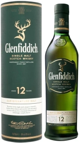 Виски Glenfiddich, 12 лет, 0.375 л