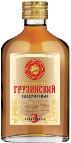 Коньяк Грузинский, Грузвинпром, 3 года, 0.25 л