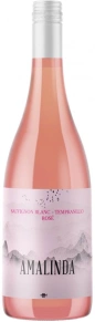 Вино Sauvignon Blanc-Tempranillo Rose, Amalinda, 2023, 0.75 л