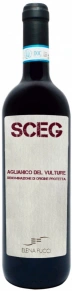 Вино SCEG Aglianico del Vulture, Elena Fucci, DOP, 2022, 0.75 л