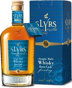 Виски Single Malt Rum Cask Finish, Slyrs, 3 года, 0.7 л (п/у)