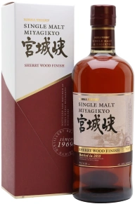 Виски Sherry Wood Finish, Miyagikyo, Nikka, 0.7 л (п/у)