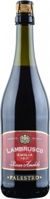 Игристое вино Lambrusco Emilia Rosso Amabile, Palestro, IGT, 0.75 л