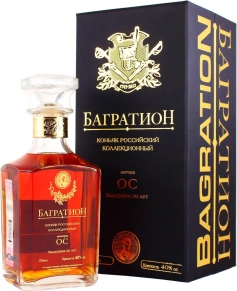 Коньяк Багратион, OS, 20 лет, 0.5 л (п/у)