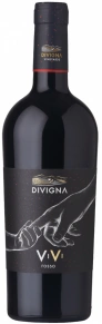 Вино Vi Vi Rosso, Divigna, DOC, 2023, 0.75 л