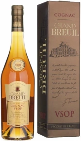Коньяк Grand Breuil, VSOP, 10 лет, 0.7 л (п/у)
