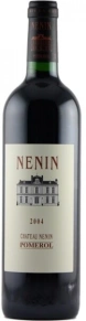 Вино Pomerol, Chateau Nenin, AOC, 2004, 0.75 л