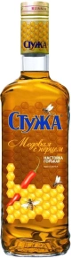 Ликер Медовая с перцем, Стужа, 0.5 л