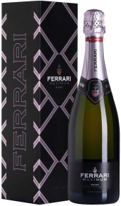 Игристое вино Maximum Rose, Ferrari, DOC, 0.75 л (п/у)
