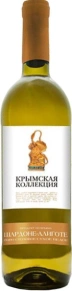 Вино Шардоне-Алиготе, Крымская коллекция, 0.75 л