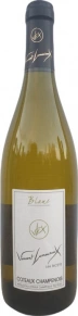 Вино Coteaux Champenois Blanc, Vincent Lamoureux, AOC, 2023, 0.75 л