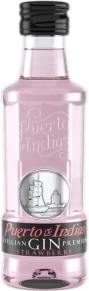 Джин Strawberry, Puerto de Indias, 0.05 л