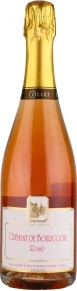 Игристое вино Cremant de Bourgogne Rose, Domaine Jean Collet et Fils, AOC, 0.75 л