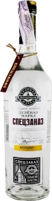Водка Спец. заказ, Зелёная Марка, 0.5 л