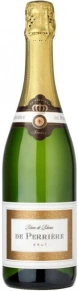 Игристое вино Blanc de Blancs Brut, De Perriere, 0.2 л