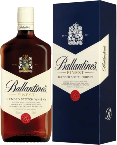 Виски Finest, Ballantine's, 3 года, 1 л (п/у)