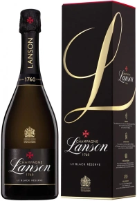 Шампанское Le Black Reserve Brut, Lanson, 0.75 л (п/у)