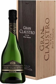 Игристое вино Gran Claustro Brut Nature, Castillo Perelada, 2019, 0.75 л (п/у)