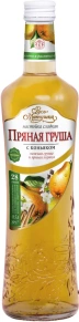 Ликер Пряная Груша с Коньяком, Русь Матушка, 0.5 л