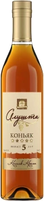 Коньяк Алушта, 5 zvezd, 5 лет, 0.5 л