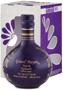 Текила Reposado, Grand Mayan, 8 месяцев, 0.75 л (п/у)