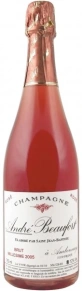 Шампанское Brut Rose, Andre Beaufort, 2005, 0.75 л