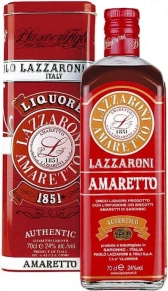 Ликер Amaretto 1851, Lazzaroni, 0.7 л (п/у)