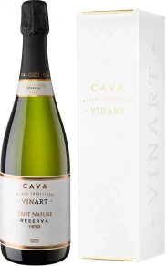 Игристое вино Vintage Reserva Extra Brut, Vinart, DO, 2019, 0.75 л (п/у)