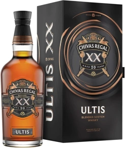 Виски Ultis, Chivas Regal, 20 лет, 0.7 л (п/у)
