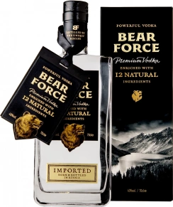 Водка Powerful, Bear Force, 0.7 л (п/у)