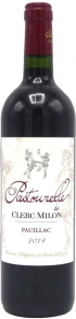 Вино Pastourelle de Clerc Milon, AOC, 2014, 0.75 л