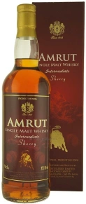 Виски Intermediate Sherry Matured, Amrut, 0.7 л (п/у)