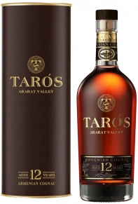 Коньяк Taros, 12 лет, 0.5 л (п/у)