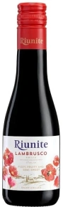 Игристое вино Lambrusco Rosso, Riunite, IGT, 0.187 л