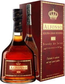 Бренди Alfonso, Solera Gran Reserva, 3 года, 0.7 л (п/у)