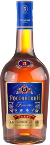 Коньяк Российский, ССБ, 5 zvezd, 5 лет, 0.5 л