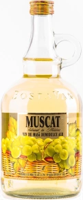 Вино Muscat Demidulce, Bostavan, 1 л